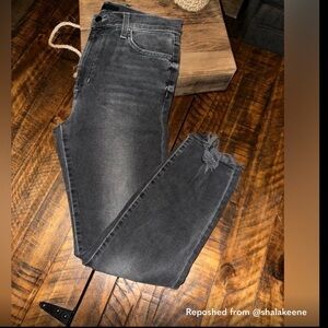 Joe's Jeans Black Ankle & Cropped Jeans